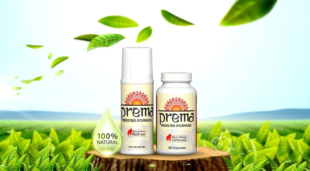 Branding for Prema. Natural Wellness and Relief