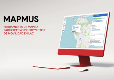 MAPMUS, Mapeo de proyectos de Movilidad